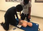 Cove High students prepare to save lives