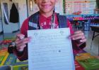 Fairview first graders demonstrate interest in letter writing