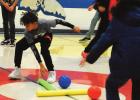 Fairview-Miss Jewell students become gladiators in gym class