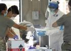 The percentage of Texans testing positive for COVID-19 is dropping, but experts say the threat isn't over