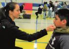 Junior high band programs recruit fifth graders with instrument tryouts