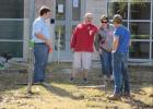 Eagle Scout completes pathway project at Cove Public Library