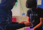 Cove high students learn effects of handwashing in pandemic