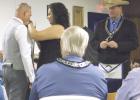 Mount Hiram Lodge inducts officers