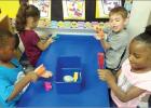 Pre-K students stuck on science lesson