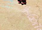 Fairview-Miss Jewell teachers surprise students with driveway messages