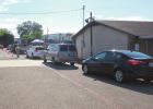 Drive through food bank helps Cove residents