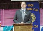 City manager speaker at Noon Exchange Club meeting