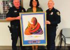 Hurt recognized for 24 years service, retirement