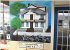 New mural going up showslife leading up to Fort Hood