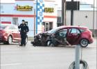 Wreck sends 3 to hospital